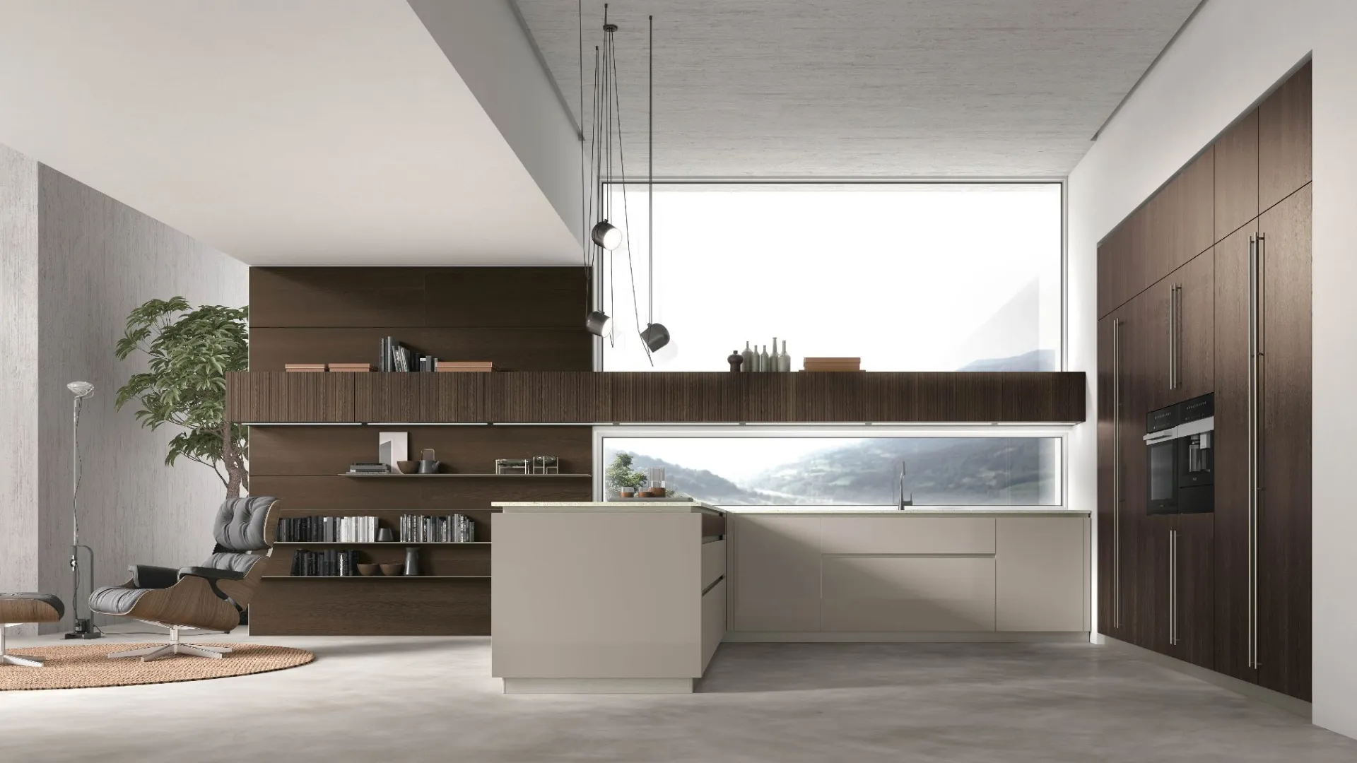  Cucina Natural di Stosa in rovere dogato